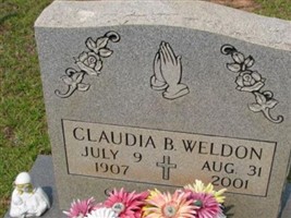 Claudia B Weldon