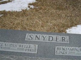 Claudia Belle Hasch Snyder Claudia Belle Hasch Snyder