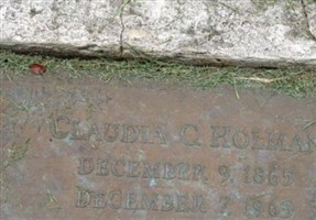 Claudia C. Holman Claudia C. Holman
