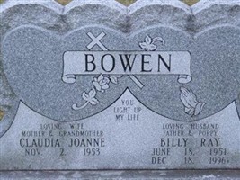 Claudia Joanne Bowen Claudia Joanne Bowen