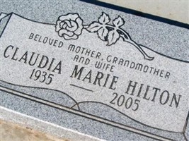 Claudia Marie Hilton