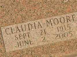 Claudia Moore Earle Claudia Moore Earle