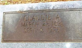 Claudie A. Cox Claudie A. Cox