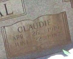 Claudie McNeal Claudie McNeal