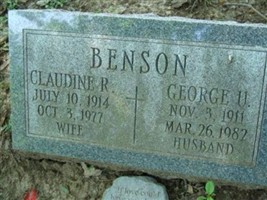 Claudine R Benson Claudine R Benson
