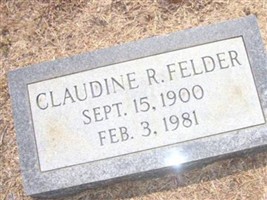 Claudine R. Felder