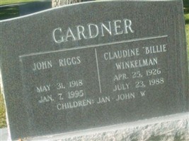 Claudine W. Gardner Claudine W. Gardner