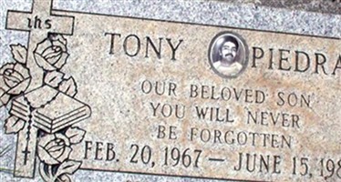 Claudio 'Tony' Anthony Piedra