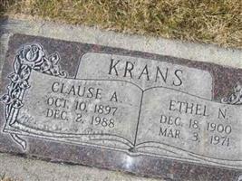 Clause A. Krans