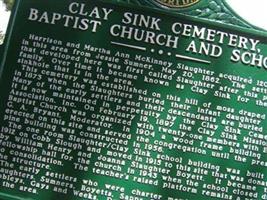 Clay Sink Cemetery