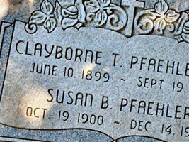 Clayborne T. Pfaehler Clayborne T. Pfaehler