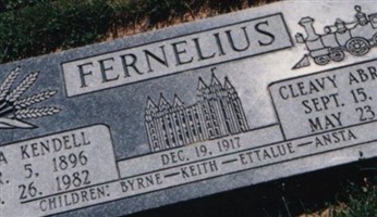 Cleavy Abraham Fernelius Cleavy Abraham Fernelius