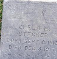 Clela M Stecker