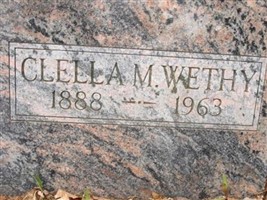 Clella M Wethy Clella M Wethy