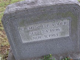 Clemence P Yoder (2383128.jpg) Clemence P Yoder (2383128.jpg)