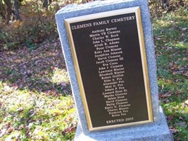 Clemens Family Cemetery Clemens Family Cemetery