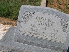 Cleo Bell Goble Cleo Bell Goble