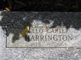 Cleo Carter Harrington Cleo Carter Harrington