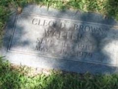 Cleo D. Walters Brown Cleo D. Walters Brown