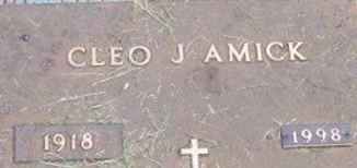 Cleo J Amick Cleo J Amick