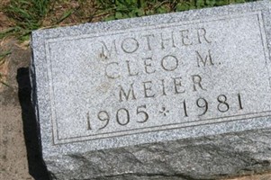 Cleo M Meier