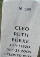 Cleo Ruth Burke Cleo Ruth Burke