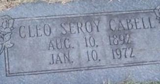Cleo Seroy Cabell