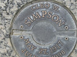 Cleo Wilhelmina Sweet Simpson Cleo Wilhelmina Sweet Simpson