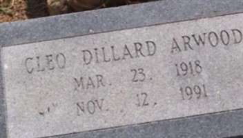 Cleo Zona Dillard Arwood Cleo Zona Dillard Arwood