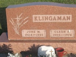 Cleon Fritz Klingaman Cleon Fritz Klingaman