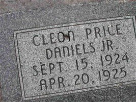 Cleon Price Jr Daniels
