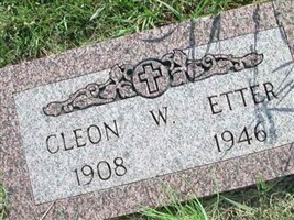 Cleon W. Etter Cleon W. Etter