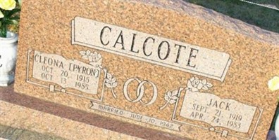 Cleona Pyron Calcote Cleona Pyron Calcote