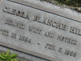 Cleora Blanche Hill