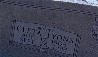 Cleta Lyons Billman