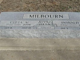 Cleta M. Milbourn Cleta M. Milbourn