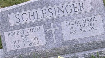 Cleta Marie Lambert Schlesinger Cleta Marie Lambert Schlesinger