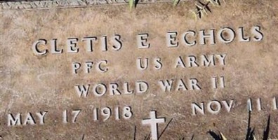 Cletis E. Echols Cletis E. Echols