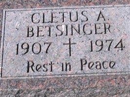 Cletus A. Betsinger