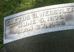Cletus D Werstler
