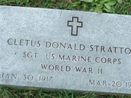 Cletus Donald "Donnie" Stratton
