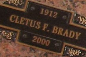 Cletus F. Brady