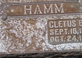 Cletus Hamm