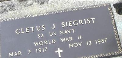 Cletus Joseph Siegrist