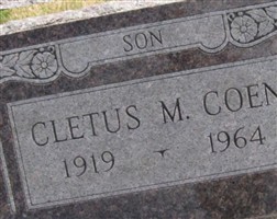 Cletus M Coen