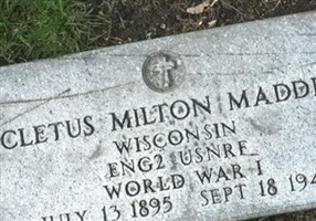 Cletus Milton Madden