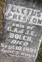 Cletus Preston Bolch Cletus Preston Bolch