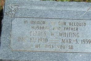 Cletus W. Whiting