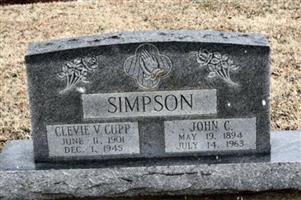 Clevie V Cupp Simpson