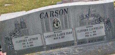 Clifford Arthur Carson Clifford Arthur Carson